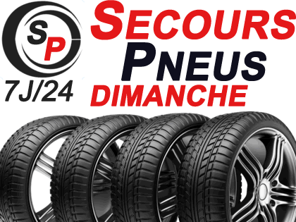 Réparation pneu dimanche